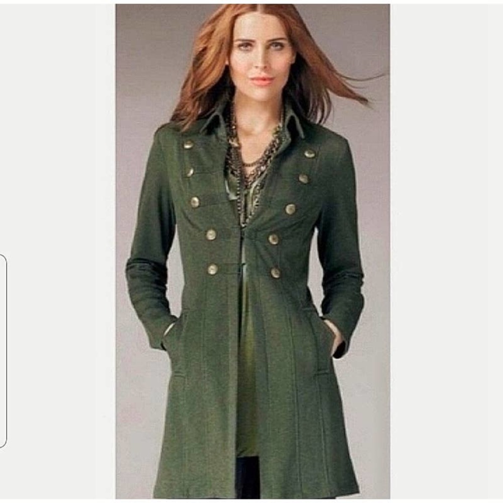 SOLD CAbi Cavilleri Button Military Jacket XS - Picture 1 of 6